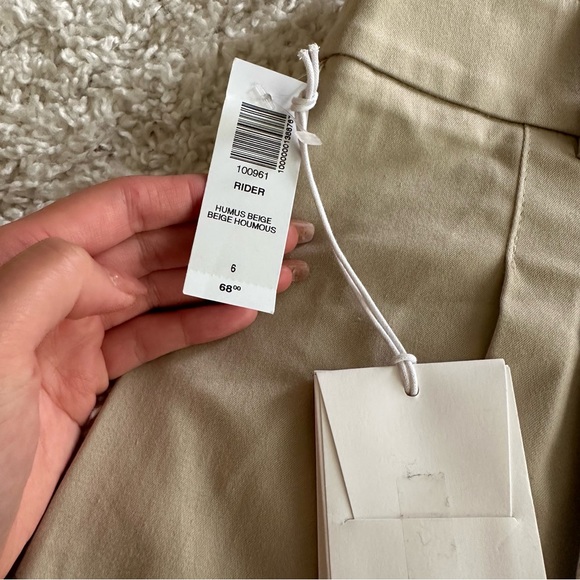 Aritzia rider skirt in beige size 6 - Picture 7 of 8